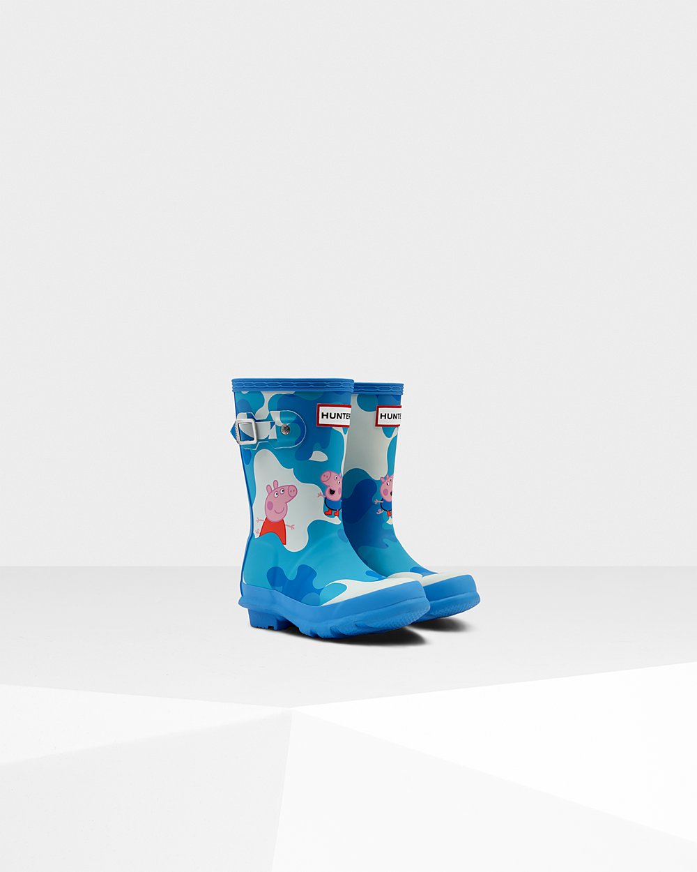 Kids Hunter Original Little Peppa Pig - Rain Boots Blue - 8053-PFBGA